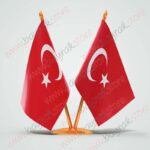 İkili Türk Masa Bayrak Takımı