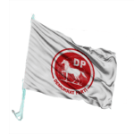 Demokrat Parti Otofors Bayrağı Beyaz 30×45 Cm