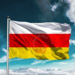 Güney Osetya Bayrağı