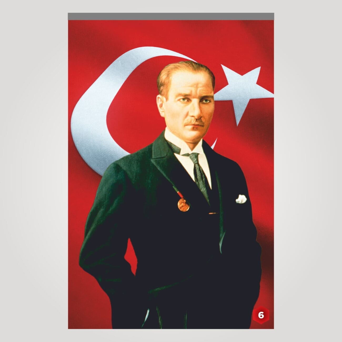 Atatürk Posteri 6 no Satın Al