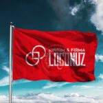 50x75 Cm Özel Logolu Gönder Bayrağı