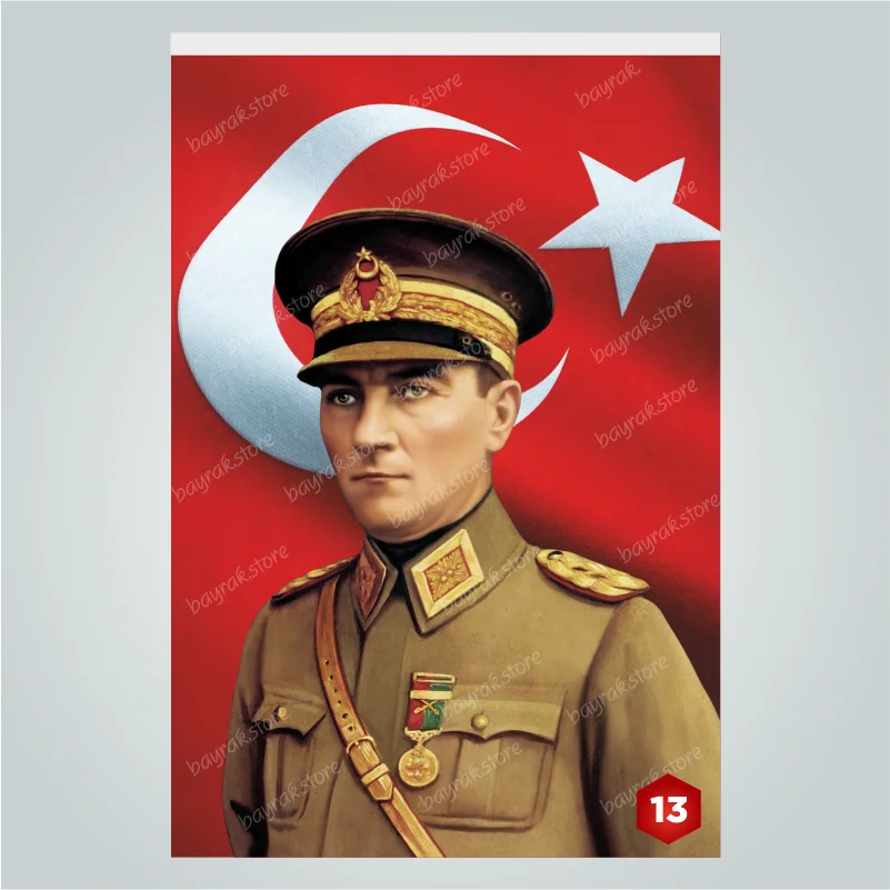 Atatürk Posteri 13 No