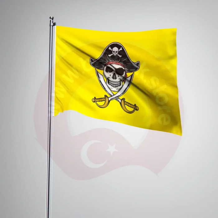 Sarı Korsan Bayrağı Satın Al 3 p2