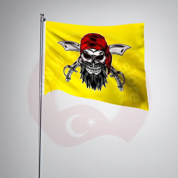 Sarı Korsan Bayrağı Satın Al 6 p2