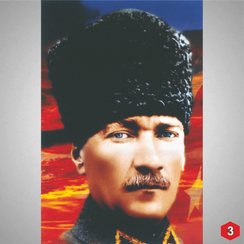 Atatürk Posteri 3 No