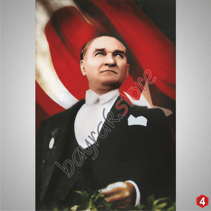 Atatürk Posteri 4 No