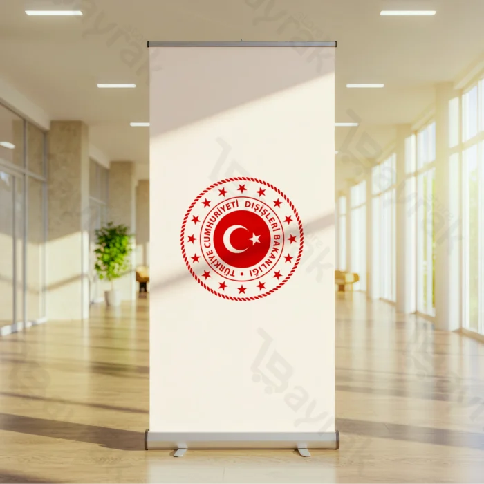 Dışişleri Bakanlığı Roll Up Banner - Görsel 2