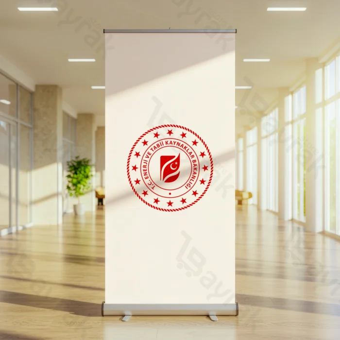 Enerji ve Tabii Kaynaklar Bakanlığı Roll Up Banner - Görsel 2