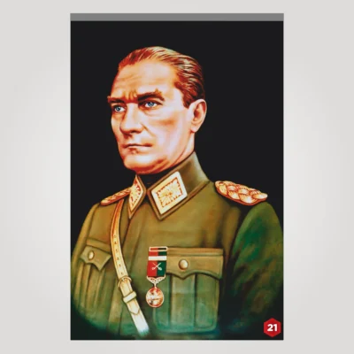 Atatürk Posteri 21 No Satın Al Raşel