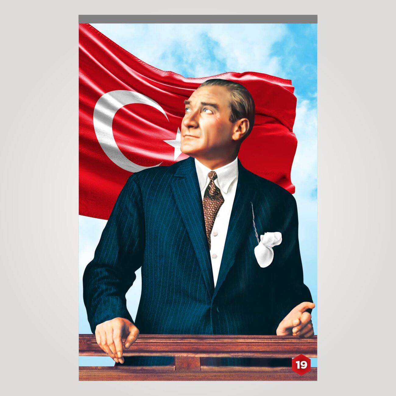 Atatürk Posteri 19 no satın al
