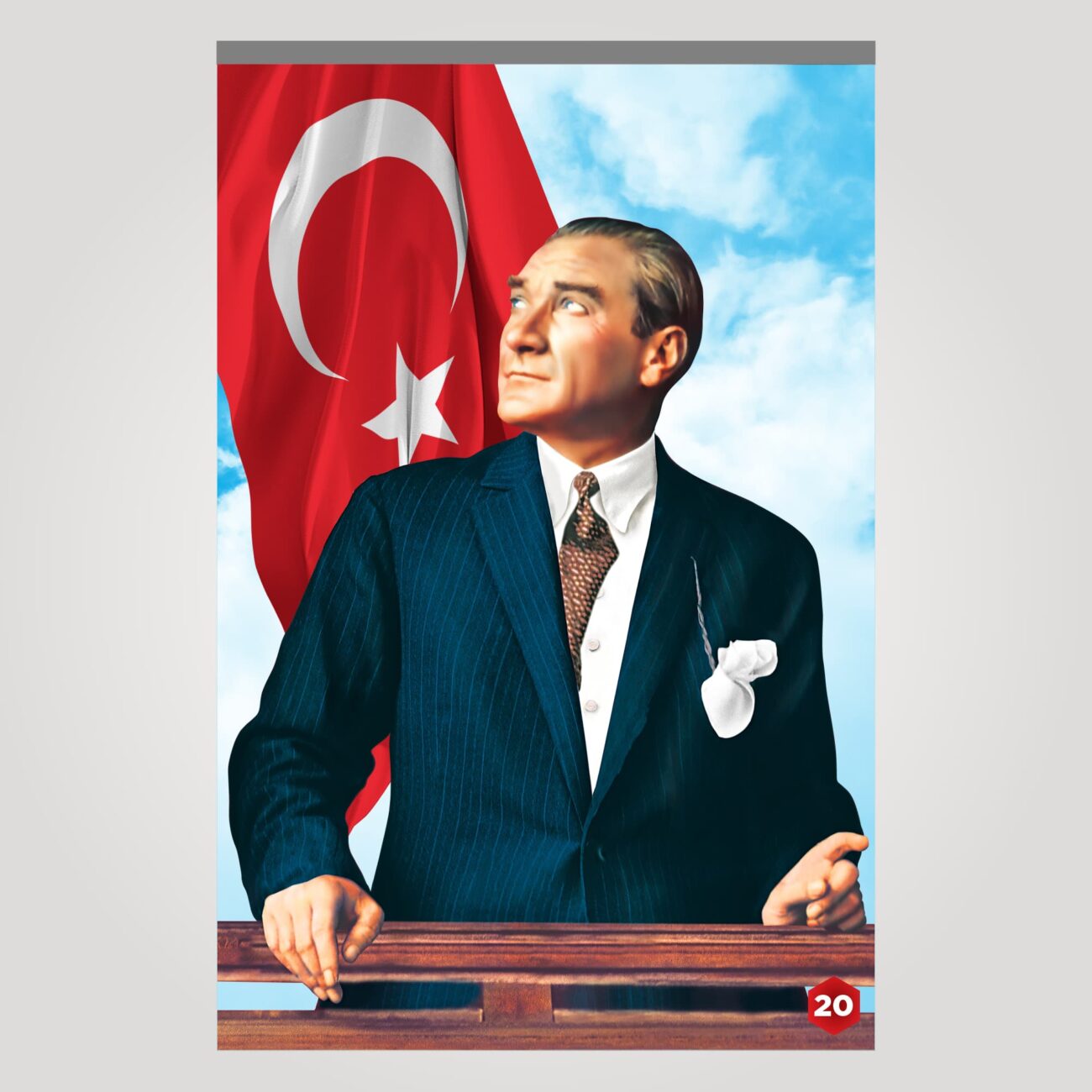 Atatürk Posteri 20 No satın al