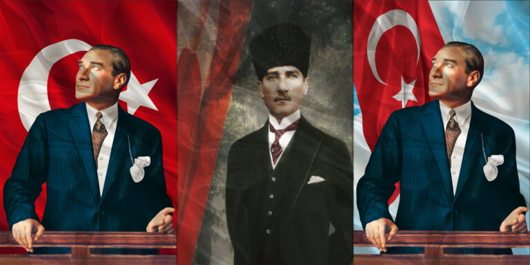 Atatürk Posteri Bez