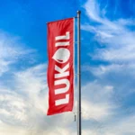 Lukoil Dikey Benzinlik Flaması - Görsel 2