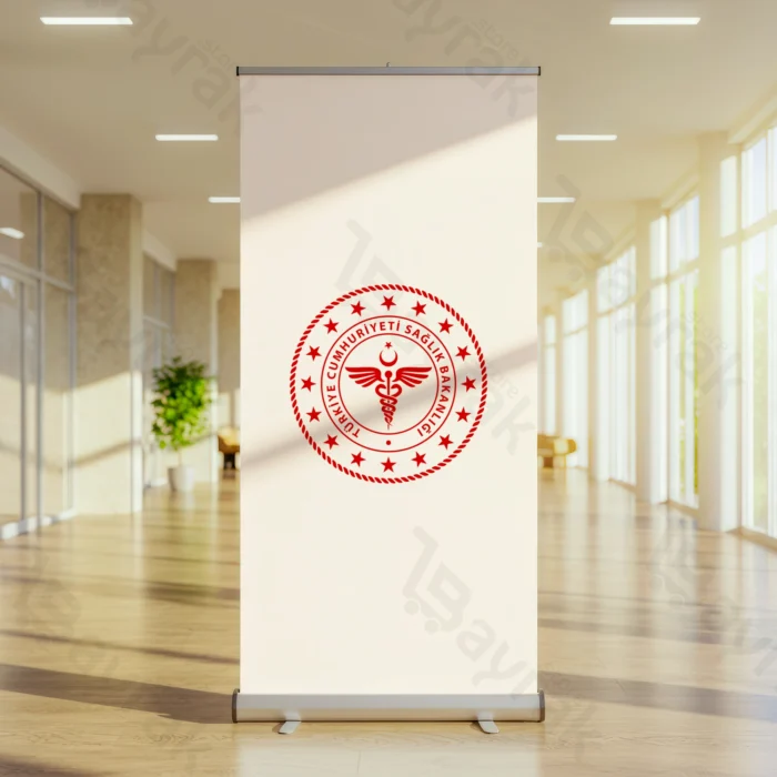 Sağlık Bakanlığı Roll Up Banner - Görsel 2
