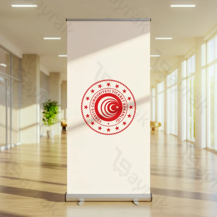 Ticaret Bakanlığı Roll Up Banner - Görsel 2