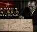 Atatürk gerçek imzası