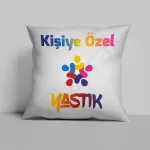Kişiye özel baskılı yastık