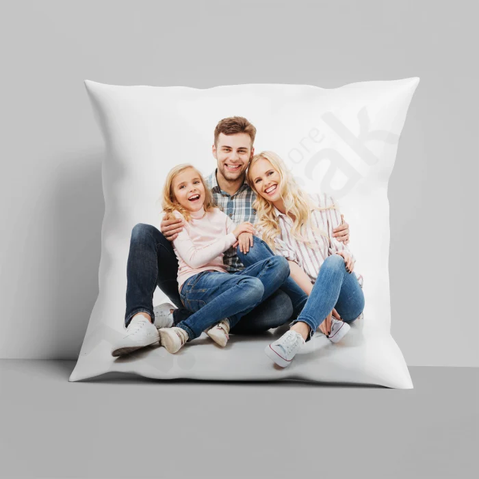 Kişiye özel baskılı yastık aile