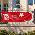 19 Mayıs Pankartı  - 2 - Görsel 2
