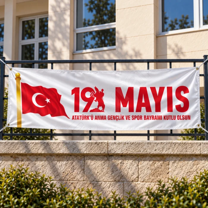 19 Mayıs Pankartı  - 3 - Görsel 2